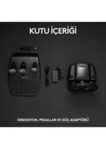 Logitech G G29 PS5, PS4 ve PC ile Uyumlu Driving Force Yarış Direksiyonu - Siyah - Görsel 3