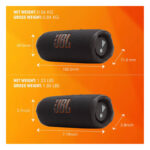 JBL FLIP 7 BLUETOOTH SPEAKER BLACK - Görsel 3