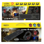 GAME 4 PIECE SET K30  KEYBOARD MOUSEPAD AND HEADPHONE