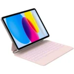 GREEN LION WIRELESS MAGIC KEYBOARD CASE IPAD 10 AND 11 PINK - Görsel 2