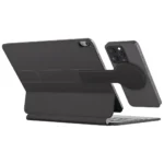Powerology DynaBoard Wireless Keyboard Case with MagSafe Phone Holder for iPad 10th Gen - Black - Görsel 2