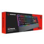 Rampage KB-R96 ULTIMATE Optical Switch Waterproof Gaming Mechanical Keyboard with Full RGB Backlit and Metal Body - Görsel 4
