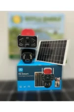 O-KAM-3915 4G 6MP Dual Lens Solar PTZ Camera BEYAZ - Görsel 2