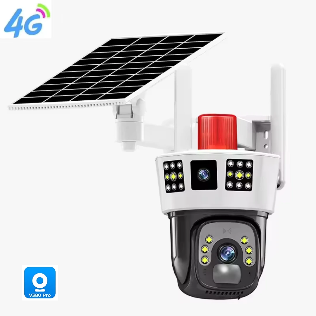 4G-SOLAR-CAMERA-1 V380 4G Solar Security Camera – Dual Lens, 4MP HD, IP66 Waterproof,V380 4G Solar Security Camera - Görsel 1