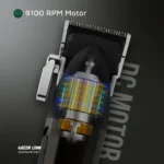 Green Lion Edge Pro Hair Clipper - Gold Black - Görsel 4