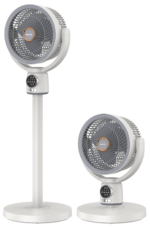 Green Lion Quad Flex Fan - Rechargeable, 8 Inch, 3 Blade - White - Görsel 2