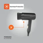 PORODO NEGATIVE ION FOLDING HAIR DRYER 1200W - Görsel 3