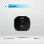 Powerology Built-in Solar Outdoor Camera - White - Görsel 3