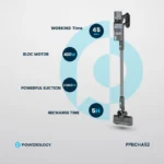 POWEROLOGY CORDLESS STICK VACUUM CLEANER - Görsel 4