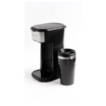 LePresso Coffee Maker with Travelling Mug 450W - Black - Görsel 2