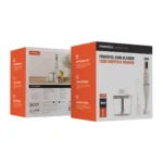 Porodo Powerful Hand Blender Food Chopper & Whisker - White - Görsel 2