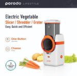 Porodo Electric Vegetable Slicer, Shredder, Grater 50-60Hz Rated Frequency - Görsel 3