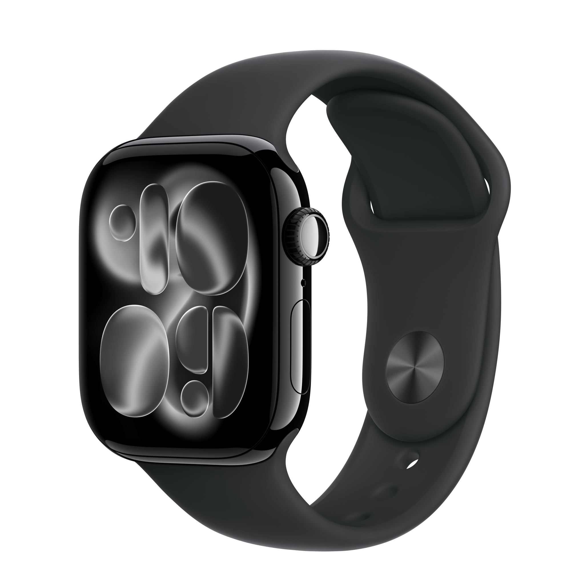 APPLE WATCH SERIES 11 42MM SPACE BLACK ALUMINUM BLACK APPLE WATCH SERIES 11 GPS 46MM JET BLACK ALUMINUM - Görsel 1