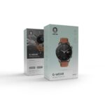 Green Lion G-Wear Amoled Watch - Silver/Brown - Görsel 2