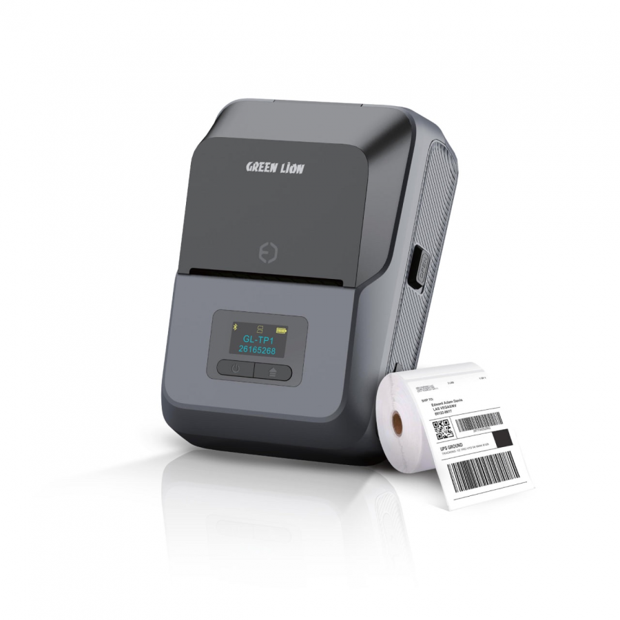 GREEN LION THERMAL PRINTER HP 4ZB77A LAZER 107A YAZICI WI-FI A4 - Görsel 1